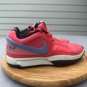 Nike JA 1 Fuel Mens Size 7.5 Ember Glow/Blue Lightning Ja Morant Kaari